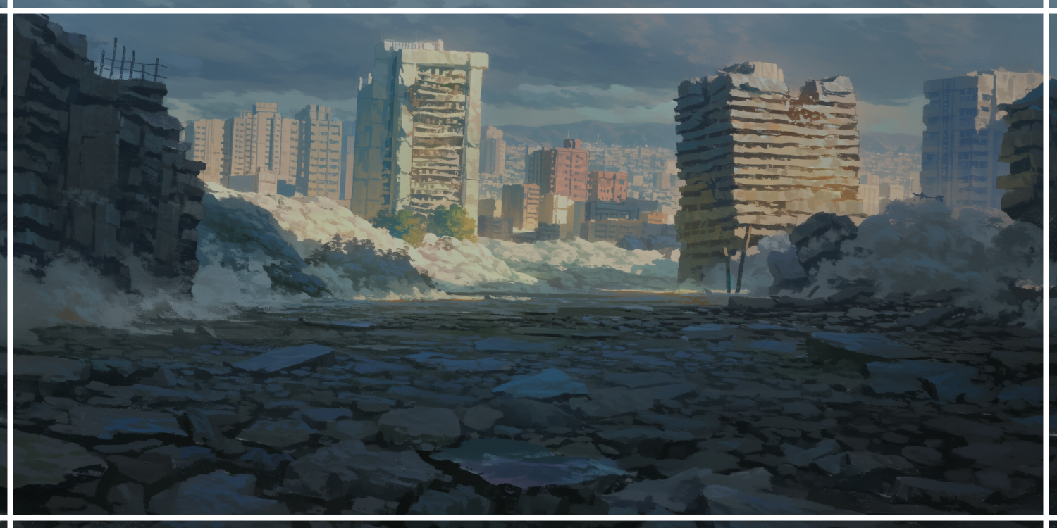 황야 테스트 배경