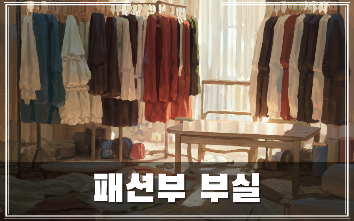 패션부 부실